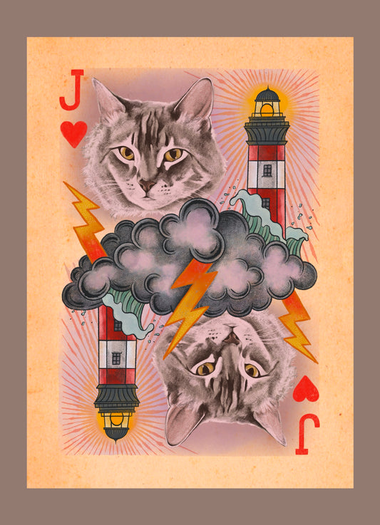 Jack of Hearts Print