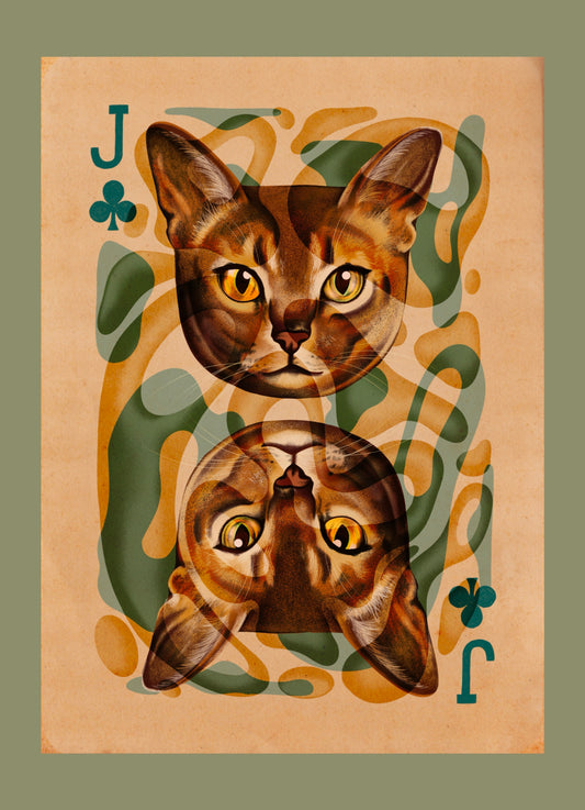 Jack of Clubs Print