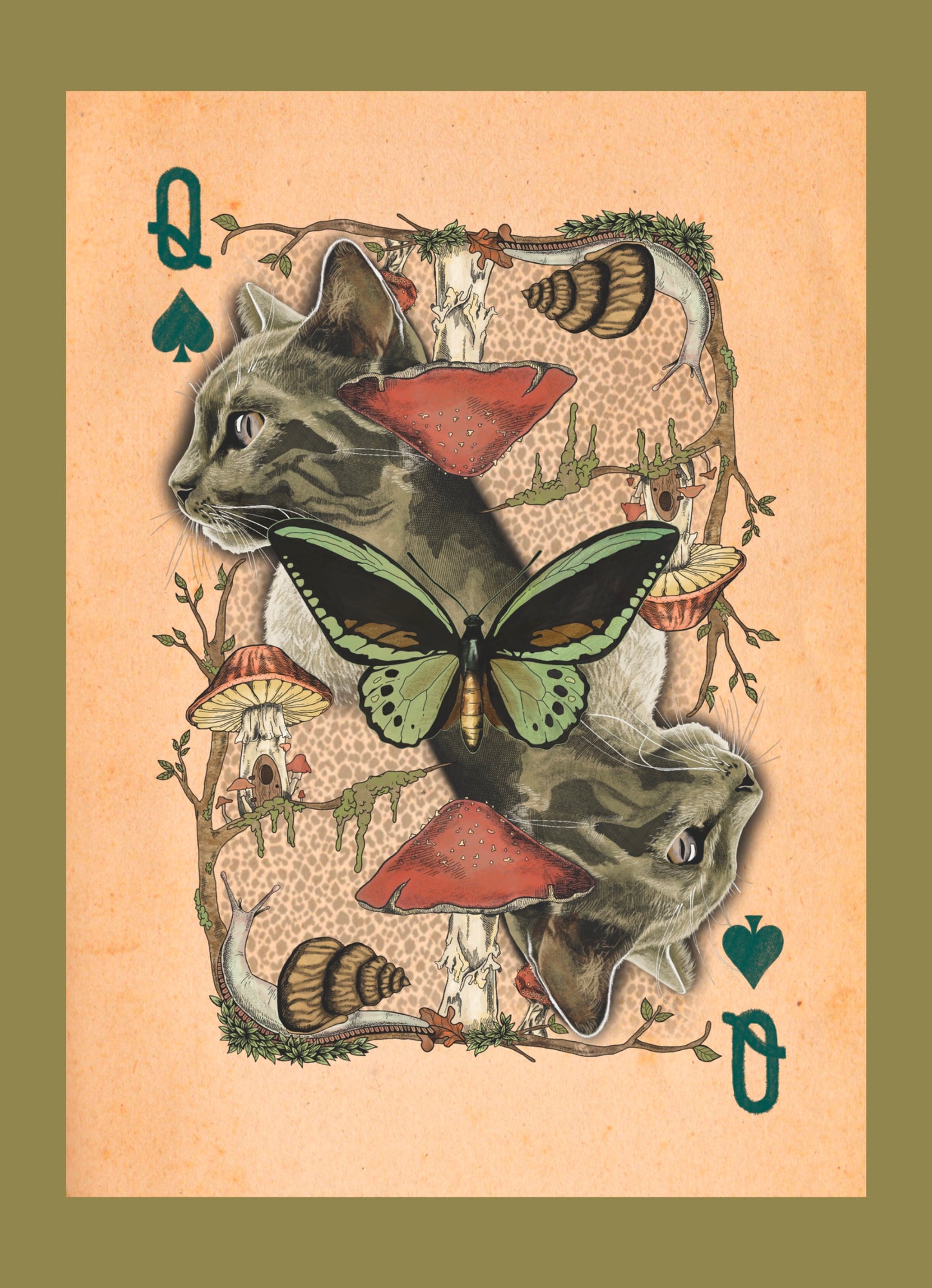 Queen of Spades Print