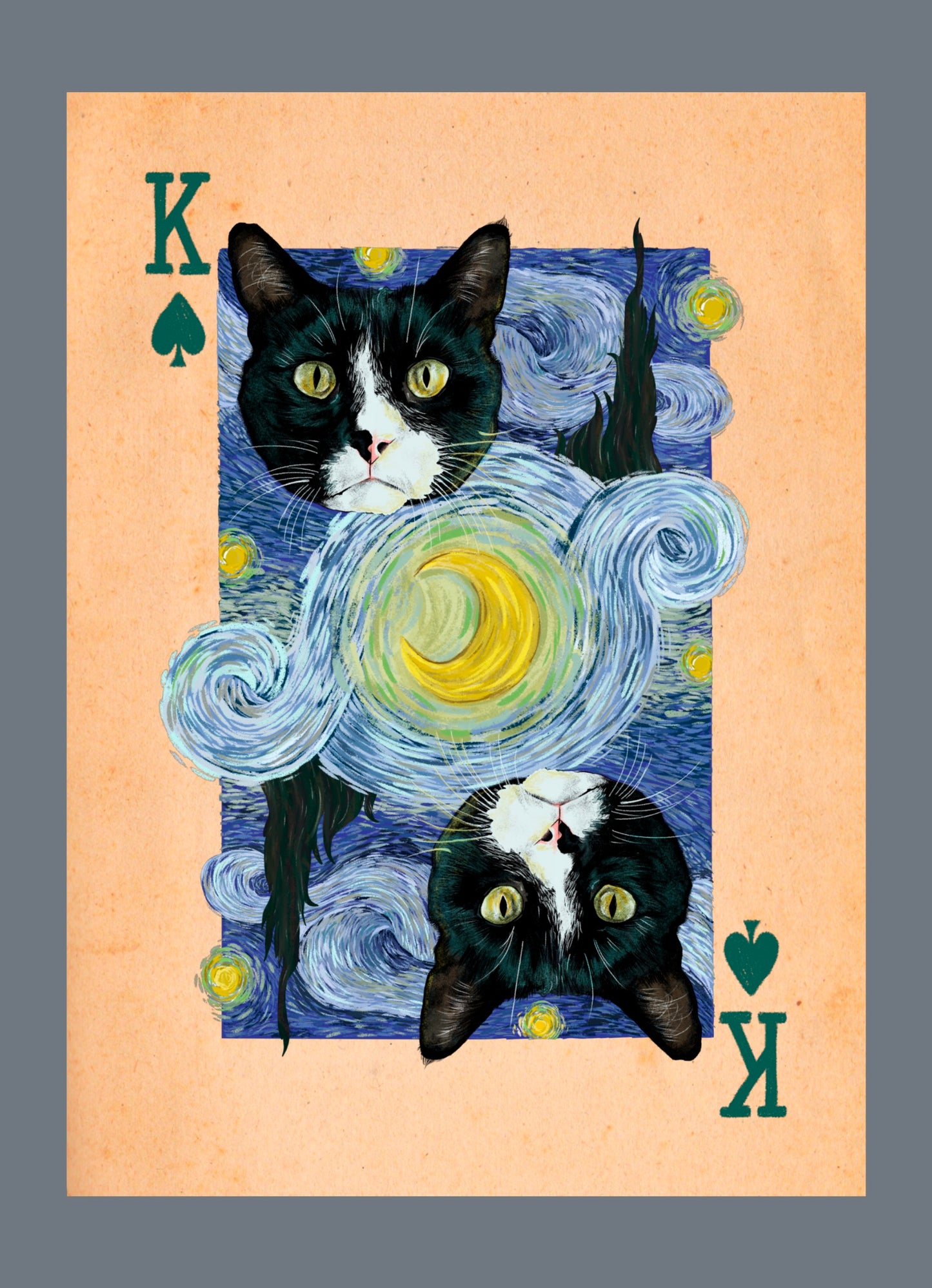 King of Spades Print