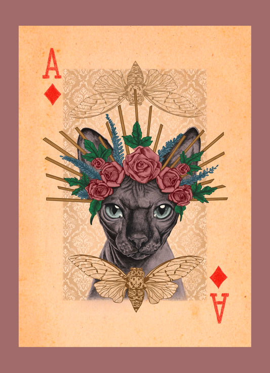 Ace of Diamonds Print