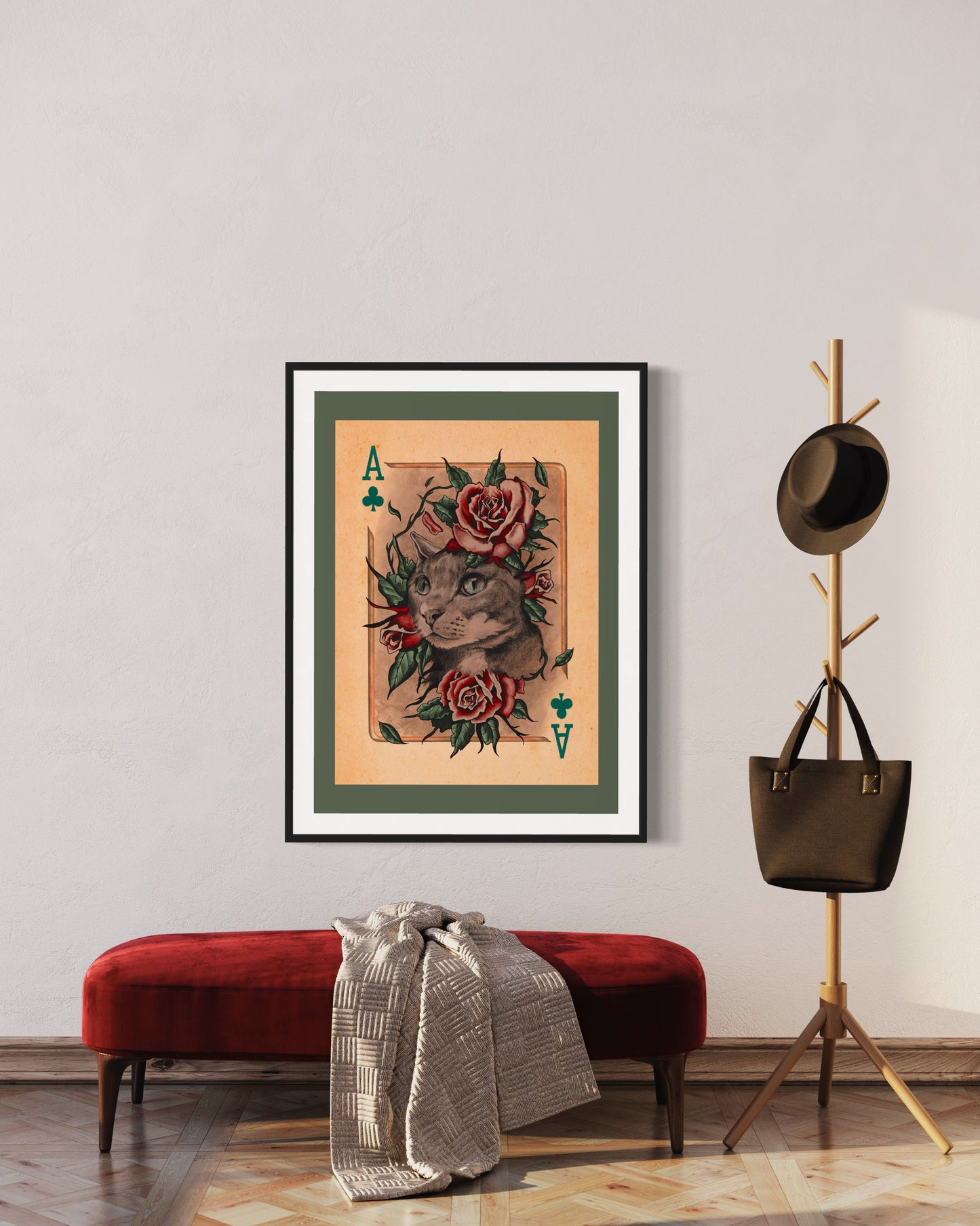 Ace of Clubs Print